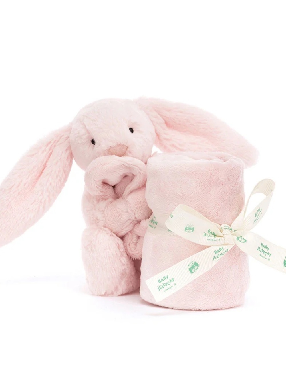 Jellycat - Bashful Blush Pink Bunny Rabbit baby Blankie